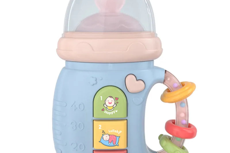 Baby Musical Bottle Teether Rattle Toy