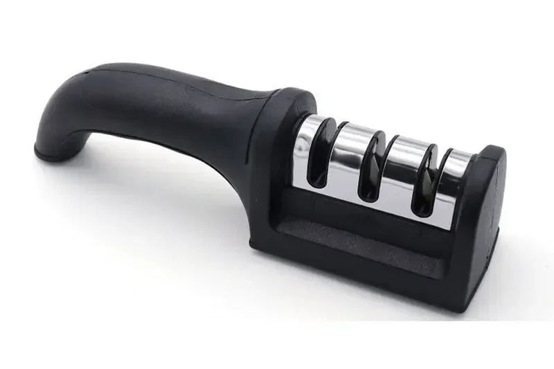 3-Segment Stainless Steel Knife Sharpener