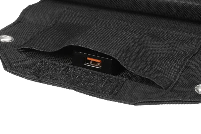 Foldable Solar Panel Charger Power Bank