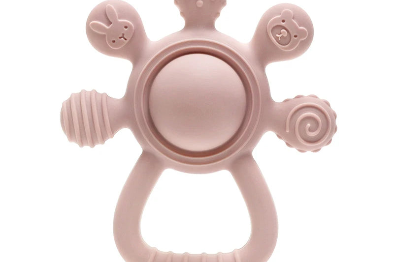 Bunny-Shaped Safe Baby Chew Toy