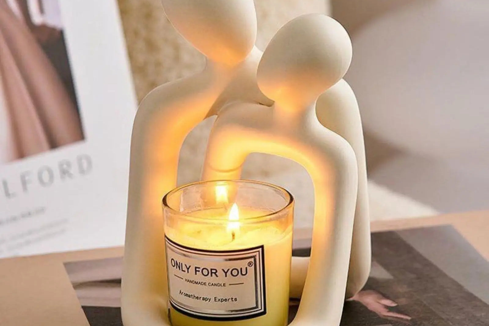 Home Decor Heartwarming Loving Couple