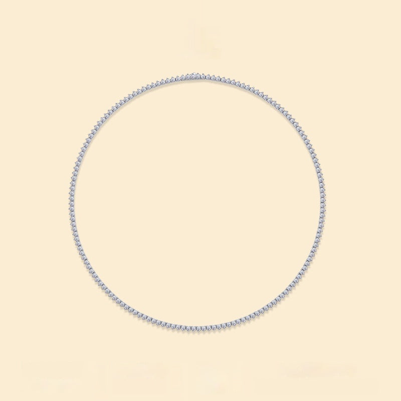 New Personality Affordable Luxury Style 925 Silver Necklace Women