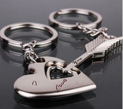 Love Struck Couple's Keychain Set