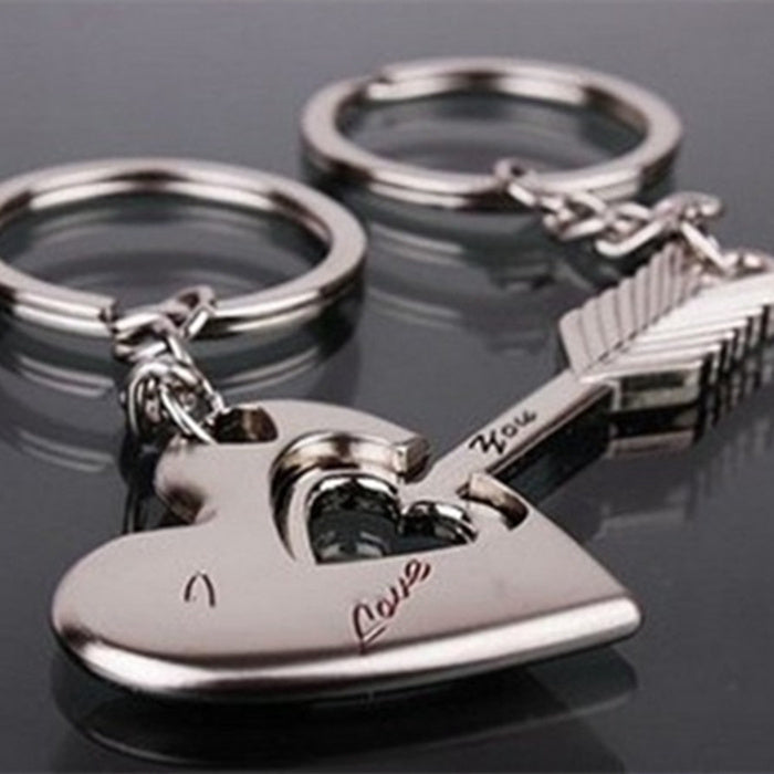 Love Struck Couple's Keychain Set