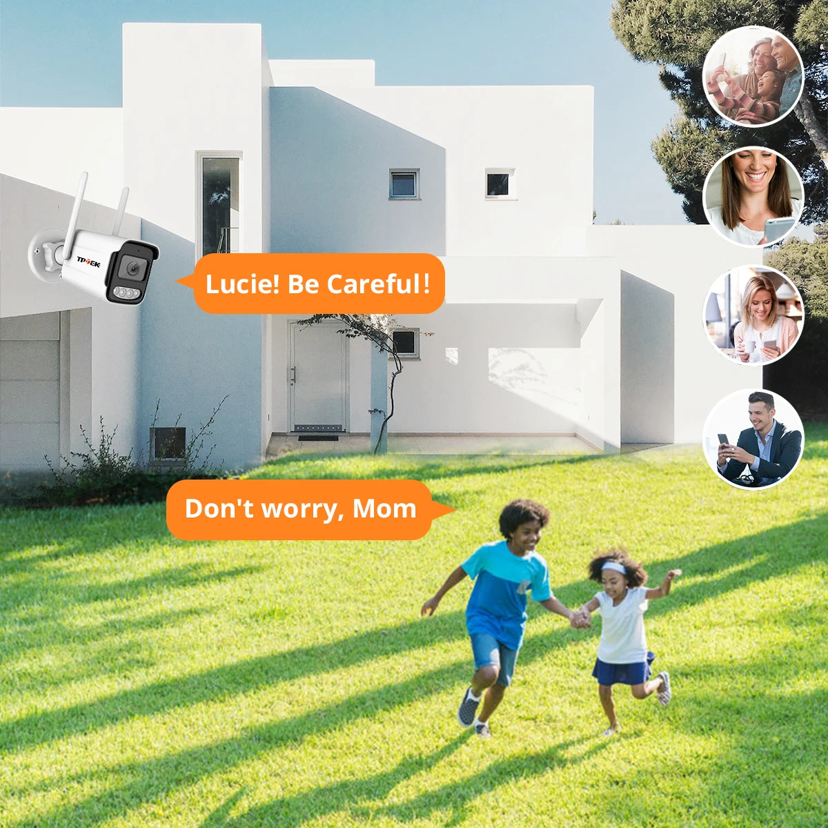 Human Detection 8MP 4K WiFi Outdoor IP Camera