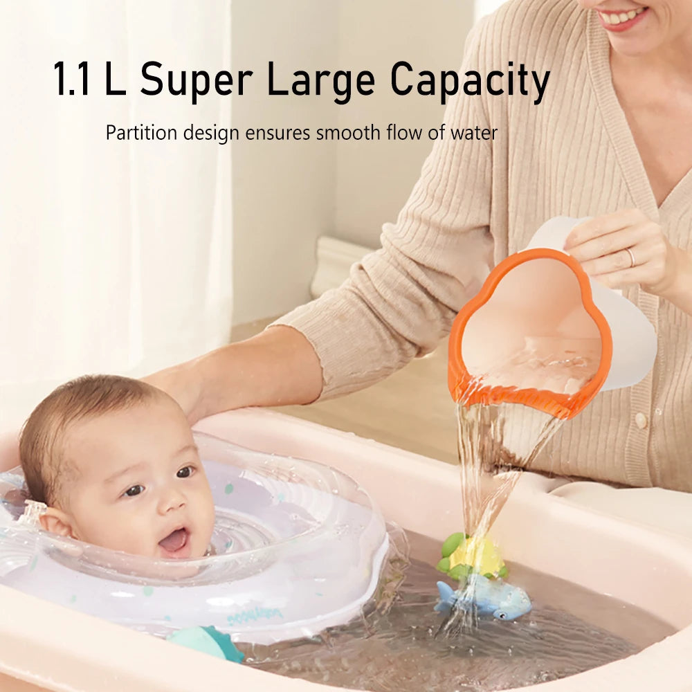 Baby Washing Hair Cup Spoons Shower