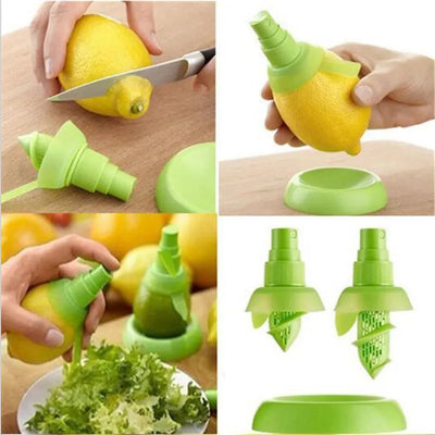 Manual Orange Juice Squeeze Juicer Lemon Spray Mist Orange Fruit Squeezer Sprayer for Salad Fresh Flavor Kitchen Cooking Tools