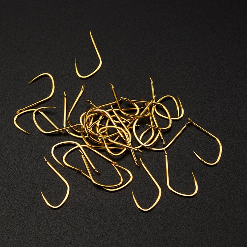 30 Pcs Horned Goldfish Hooks