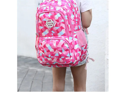 School Bags for Teenagers Girls Schoolbag Large Capacity Boys Printing School Backpack Set Rucksack Bagpack Kids Cute Book Bags