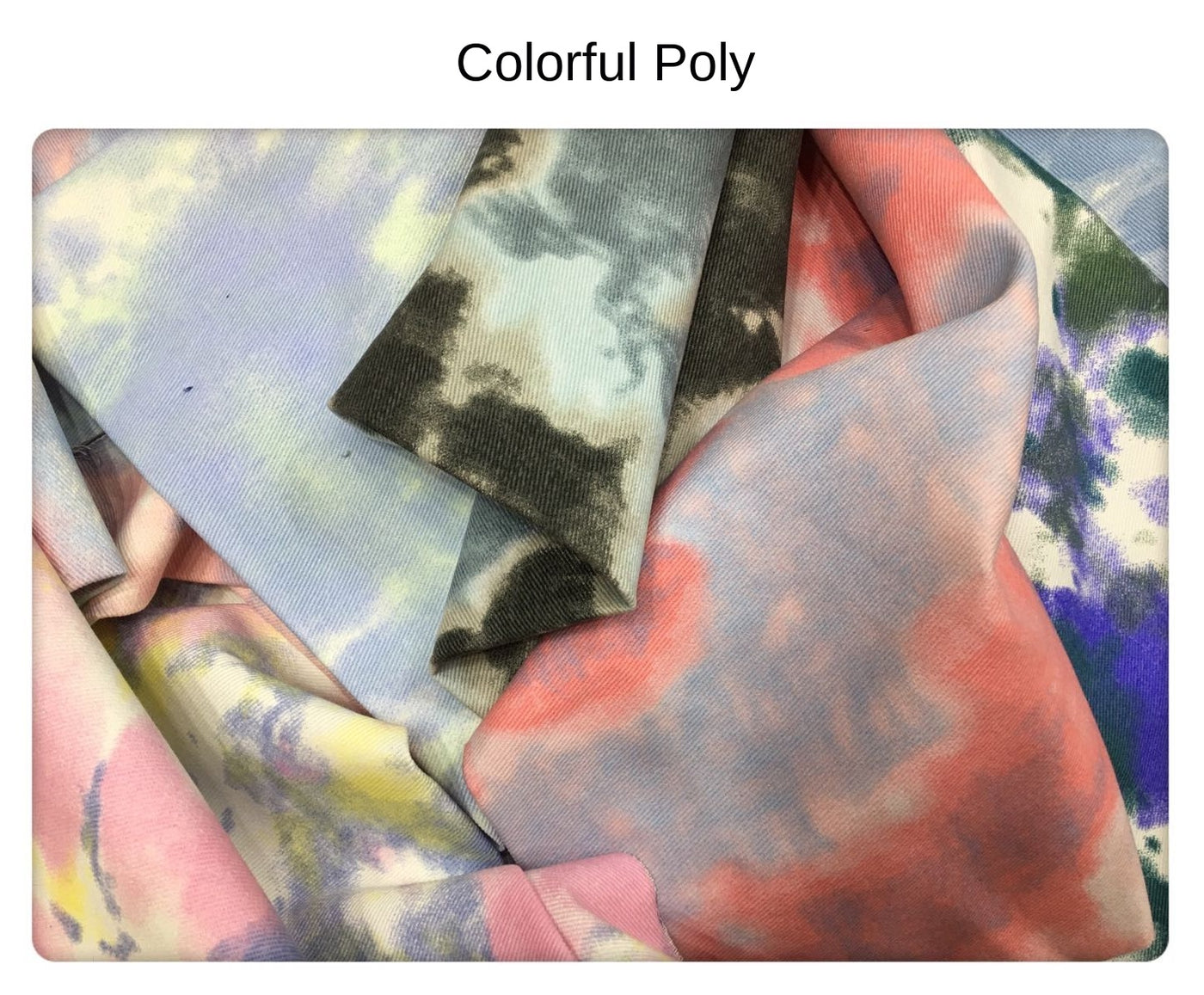 Color Tie Dye Washed Denim Fabric for Dress Skirt Coat Clothes Sewing Handmade DIY Thickened Pure Cotton 100% Textile 50x150cm