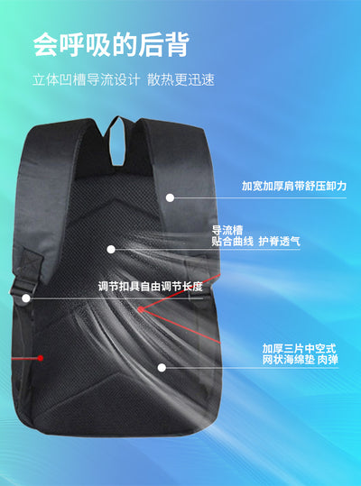 Back To School Game Console Pattern DIY School Bag for Primary and Secondary Students Lunch Bag Pen Bag Shoulder Bag Three Sets