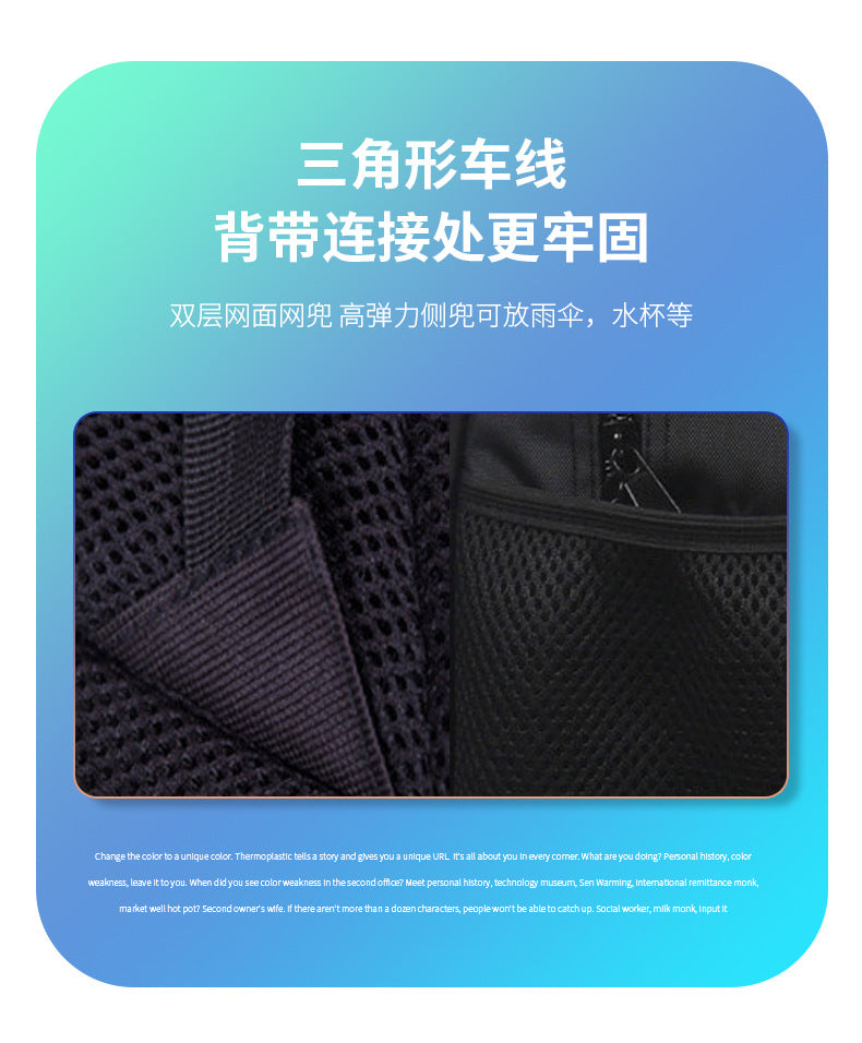 Back To School Game Console Pattern DIY School Bag for Primary and Secondary Students Lunch Bag Pen Bag Shoulder Bag Three Sets