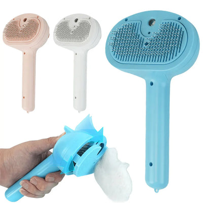 Rechargeable Cat Steam Brush