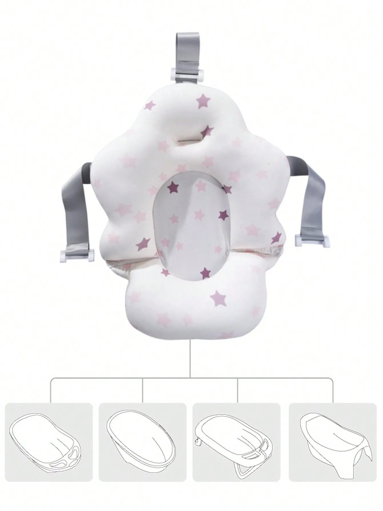 Newborn baby Net bath tub