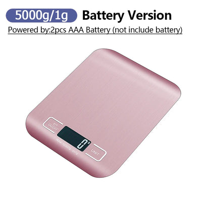 Digital Kitchen Stainless Steel Scale