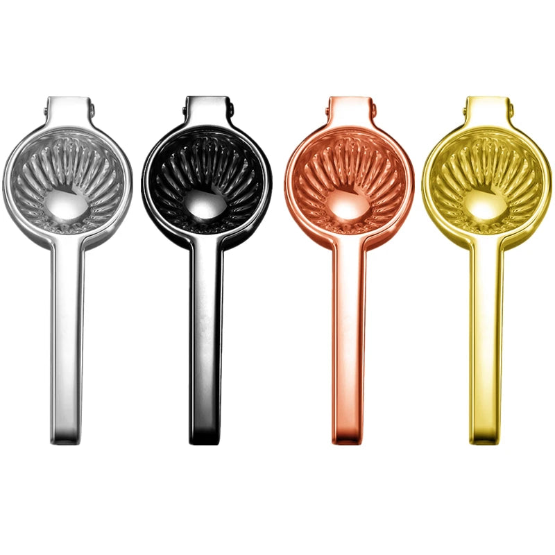 Manual Lemon Squeezer Aluminum Alloy Hand Pressed Orange Fruit Juicer Portable Kitchen Tools Mini Blender Gold/Copper/Black