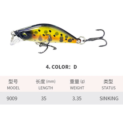 Japanese Artificial Fishing Lure