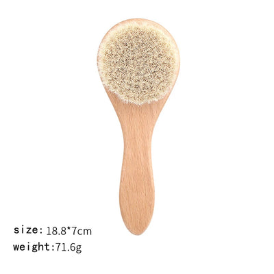 2pcs baby wood brush