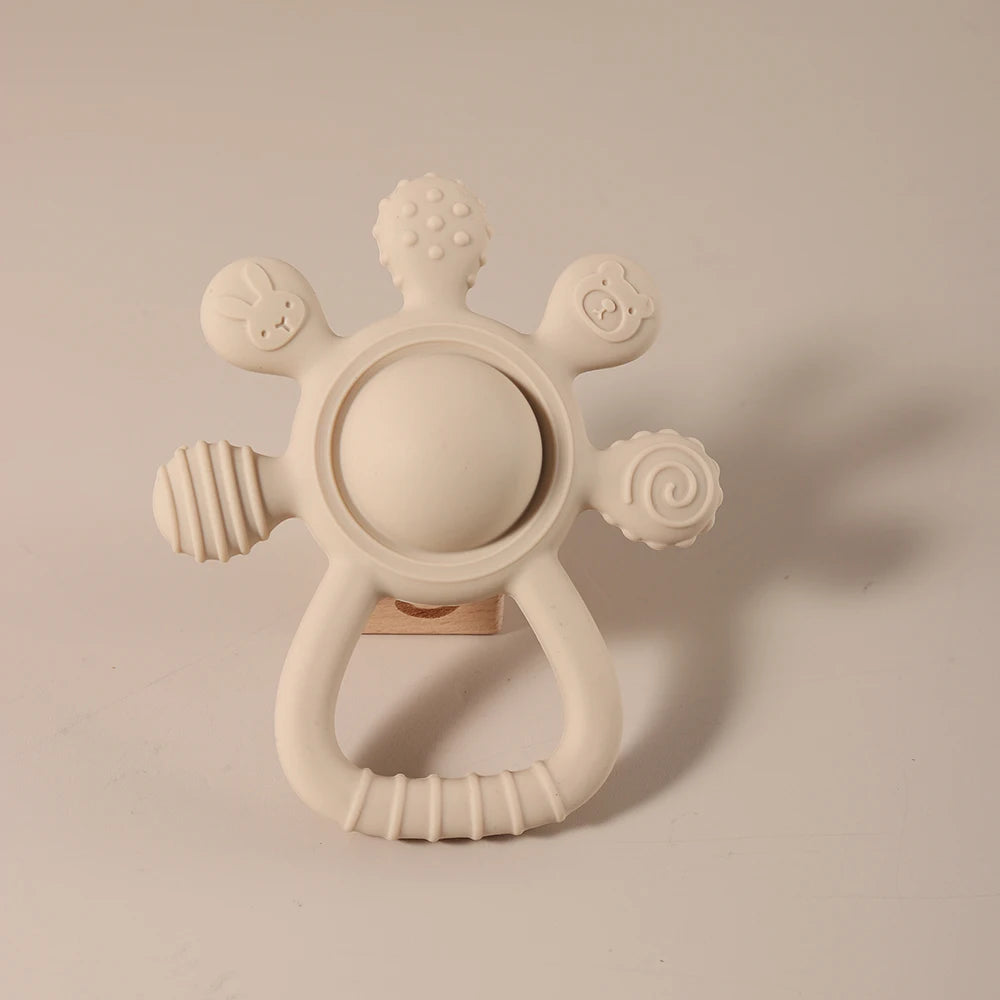 Bunny-Shaped Safe Baby Chew Toy