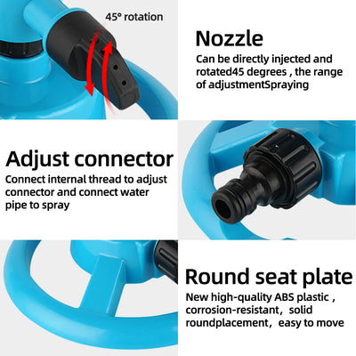 360° Automatic Rotating Lawn Nozzle