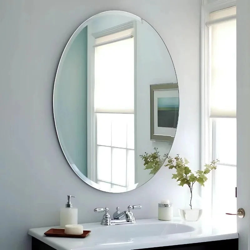 Bathroom Frameless Wall Mirror