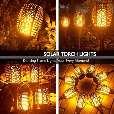 Solar Flame Torch Lights – Waterproof Lamps