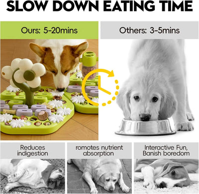 Dog Puzzle Interactive Toy