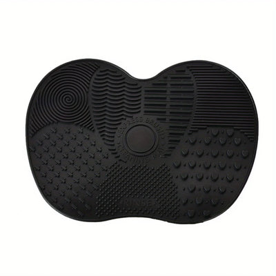 Silicone Apple-Shaped Brush Scrubbing Pad