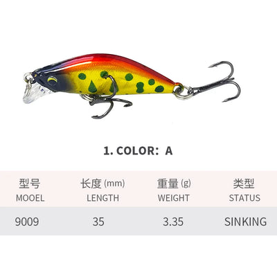 Japanese Artificial Fishing Lure