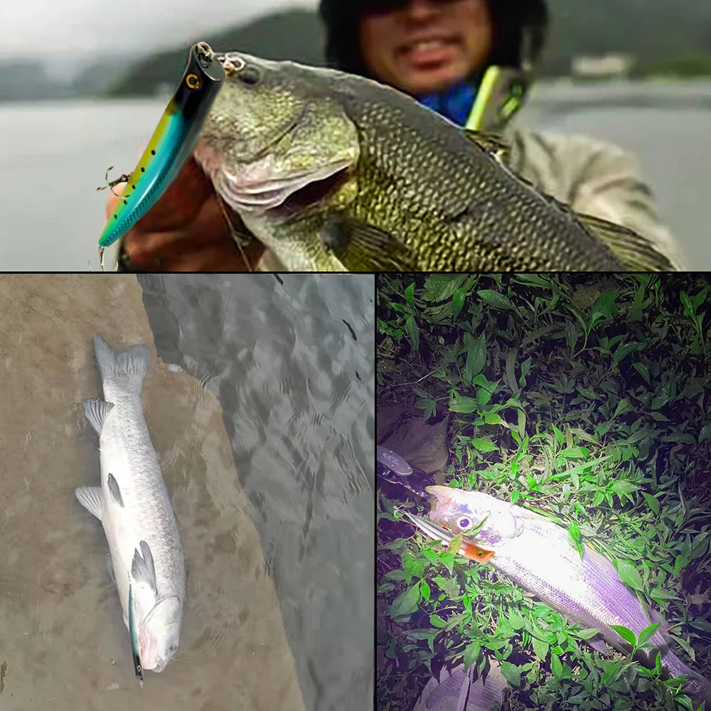 Topwater Popper Fishing Lure Hooks