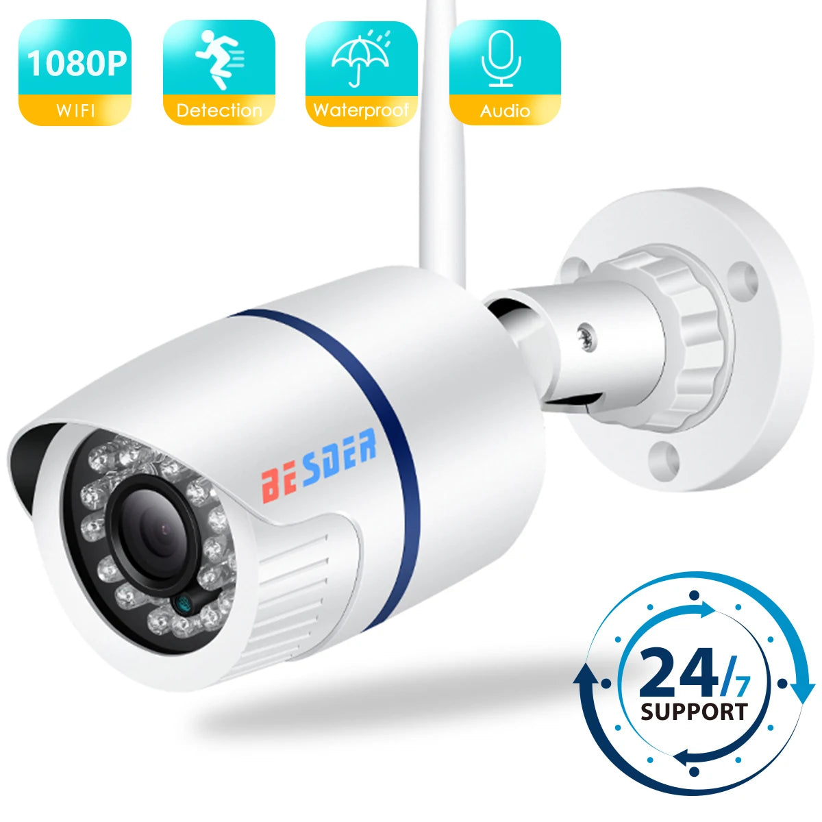 1080P Wifi Outdoor Bullet Camera
