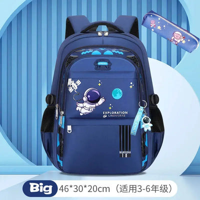 School Bags for Boys Shoulder Backpack Bagutte Children Spinal Protection Light Big Capacity New Astronaut Waterproof Kids
