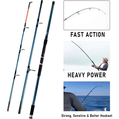 Saltwater Surf Fishing Rod