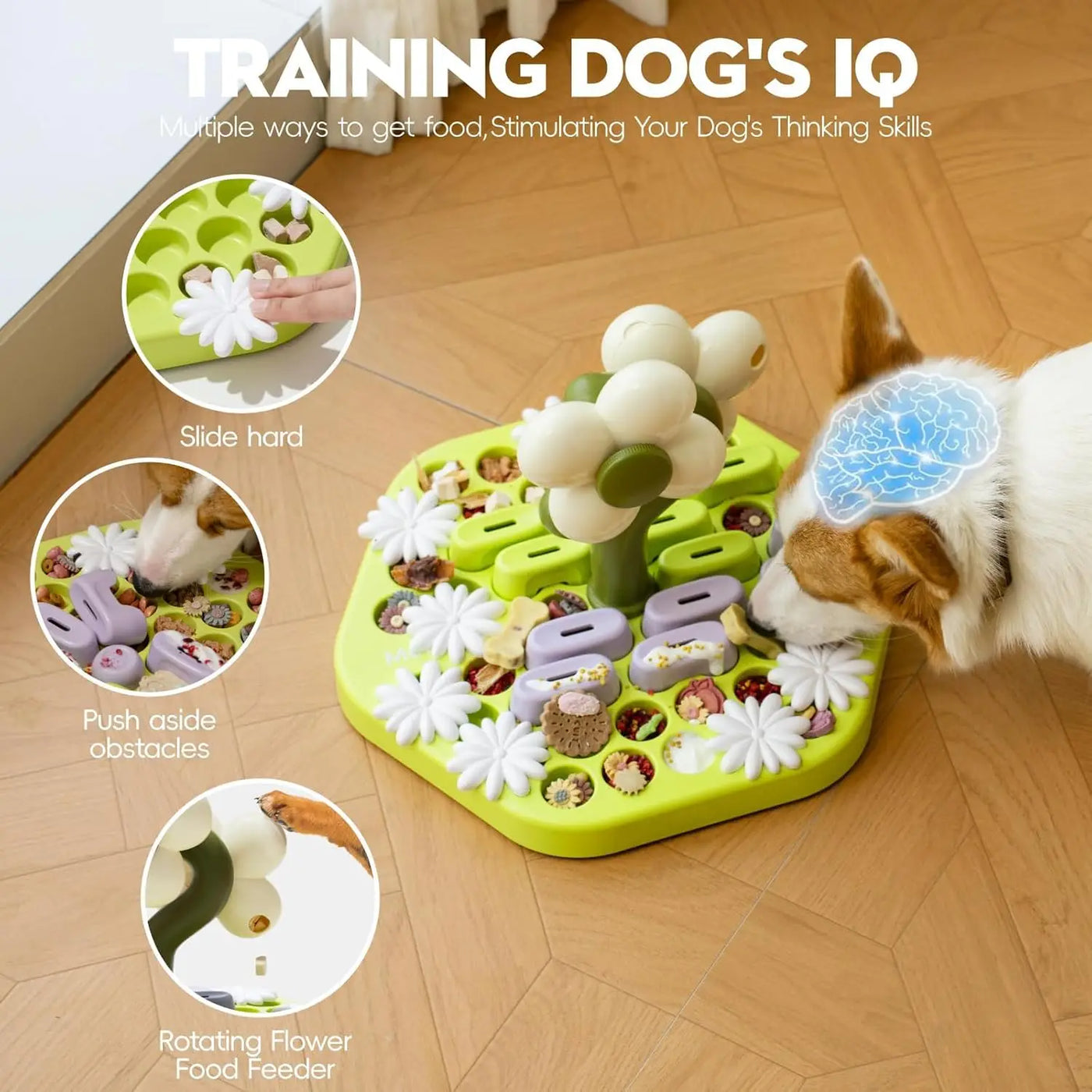 Dog Puzzle Interactive Toy