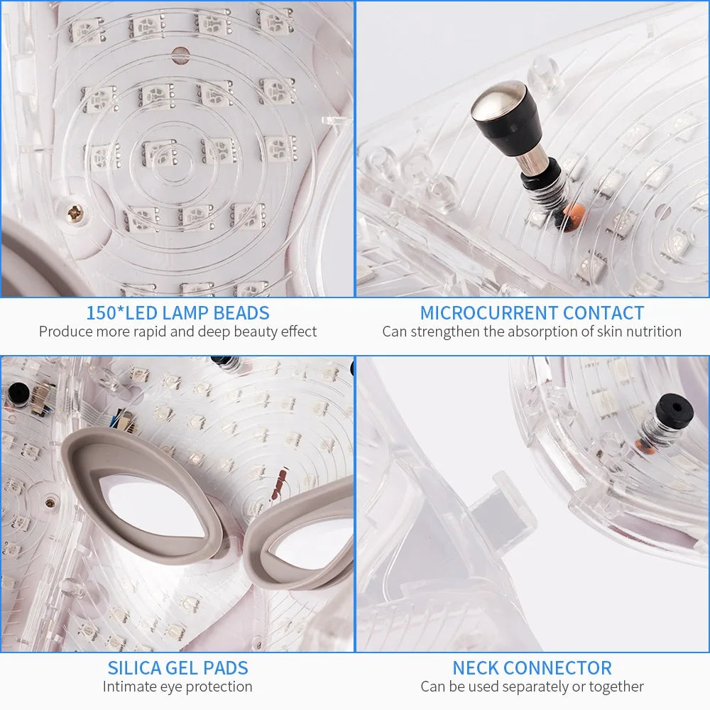 Air Bag 7-Color LED Facial Neck Mask