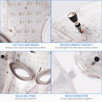 Air Bag 7-Color LED Facial Neck Mask