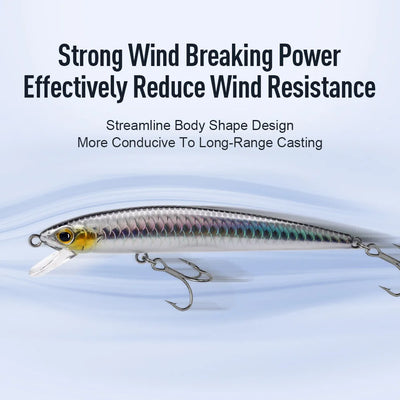 Suspending Minnow Fishing Lure