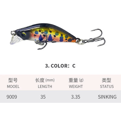 Japanese Artificial Fishing Lure