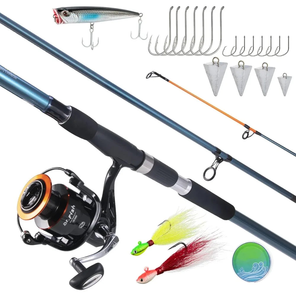 Saltwater Surf Fishing Rod