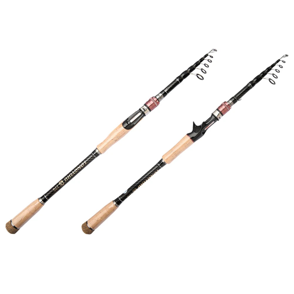 Carbon Telescopic Fishing Rod