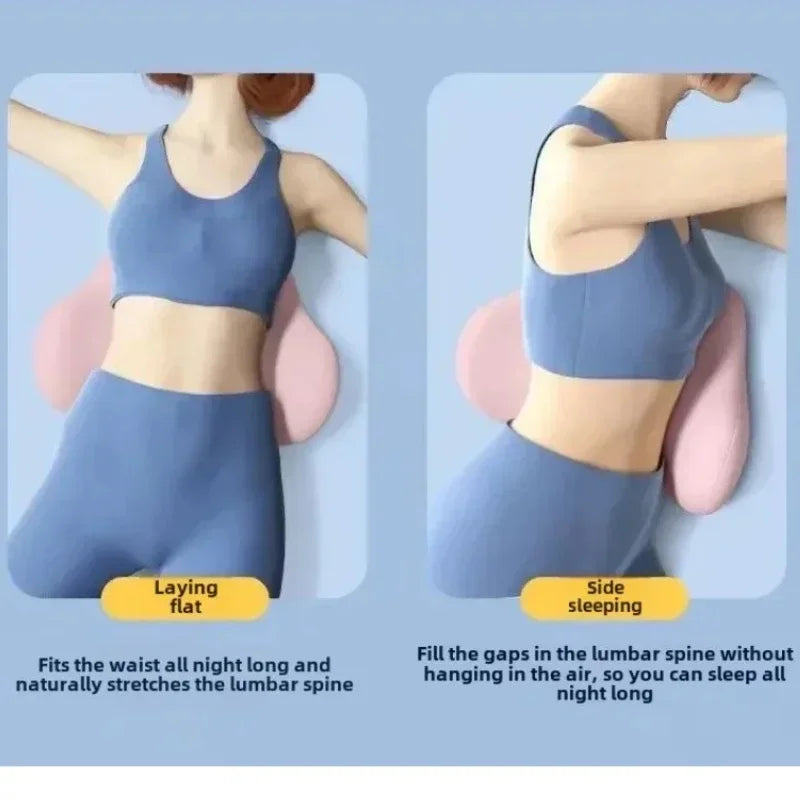 Ergonomic Memory Foam Lumbar Support Pillow