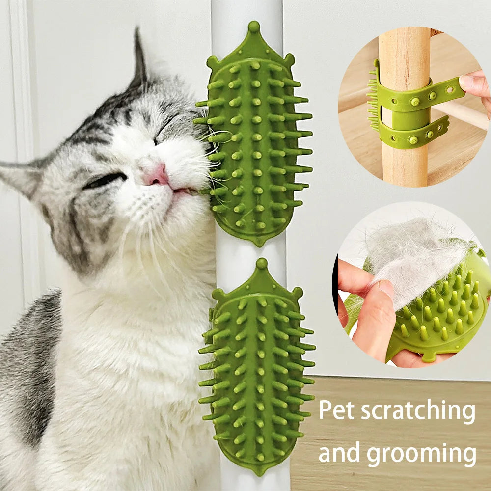 Cat Hair Removal & Massage Comb Brush