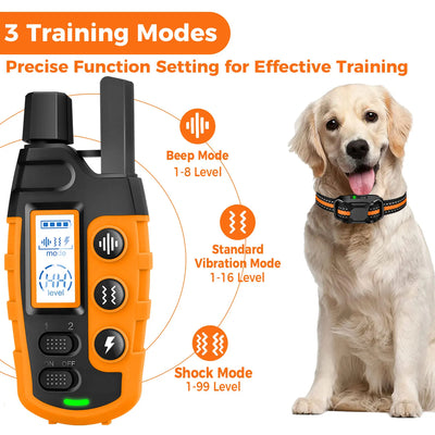 3300Ft Electric Waterproof Dog Training Collar