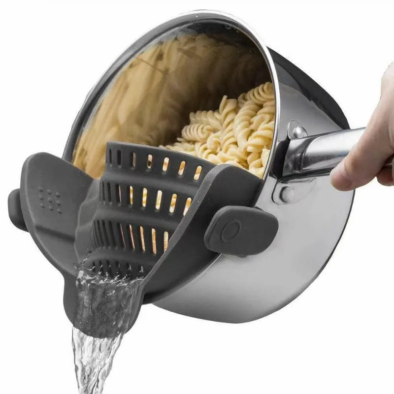 Vegetables Silicone Clip-On Strainer