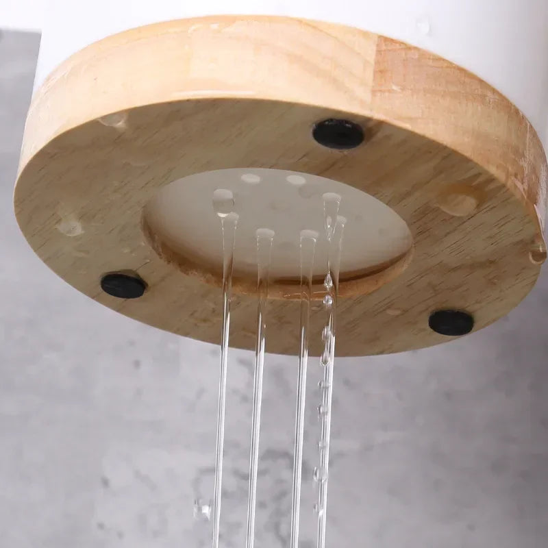 Plastic Utensil Holder – Detachable Cutlery Drainer for Spoons,