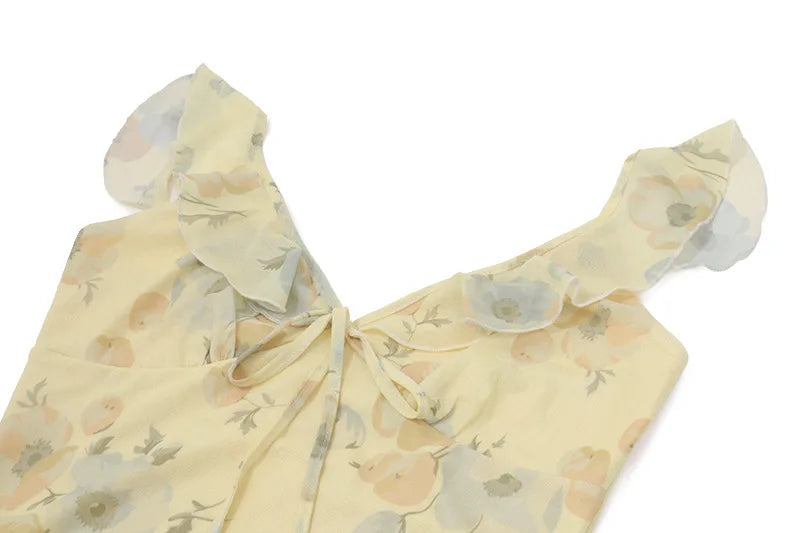 2025 Spring Summer Fashion Lady Robe Sexy Mermaid Dress Women V-neck Sleeveless Backless Slim Hip Package Long Dresses Female