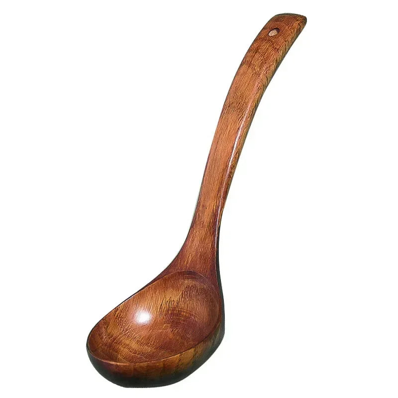 Long Handle Wooden Cooking Spoon