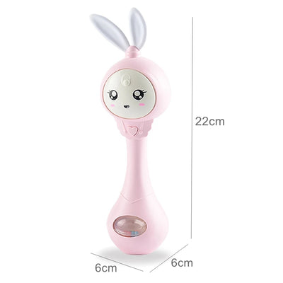 Rabbit Rattle – Intelligent Baby Educational Toy