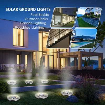 8 LED Landscape Lighting Pathway