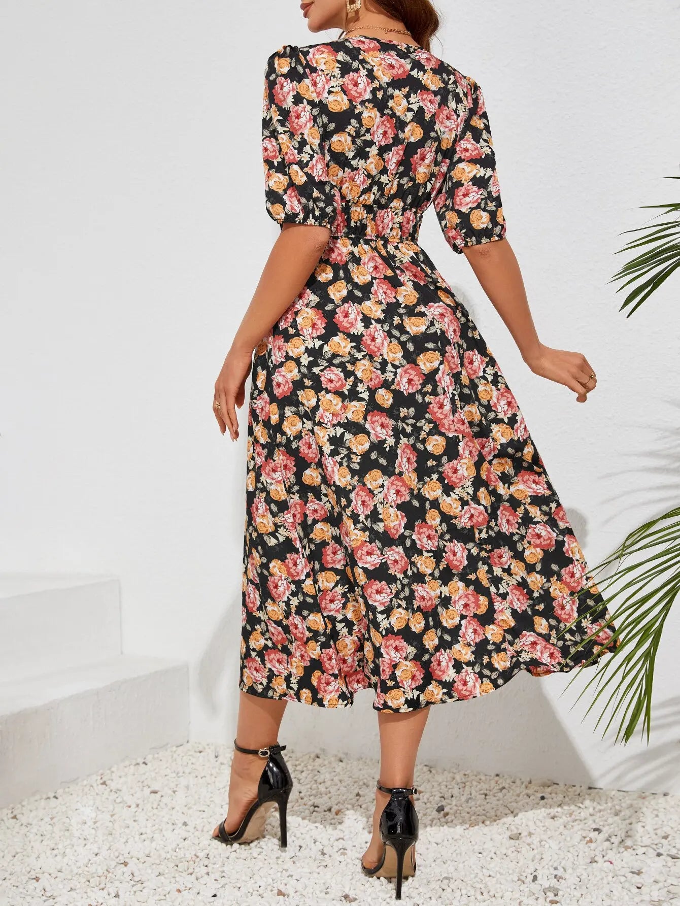 Women Summer Floral Long Dress,Fashion Women's Bohemian Dresses,Woman Clothing,Woman Clothes,Sundress,New In Dress 2025